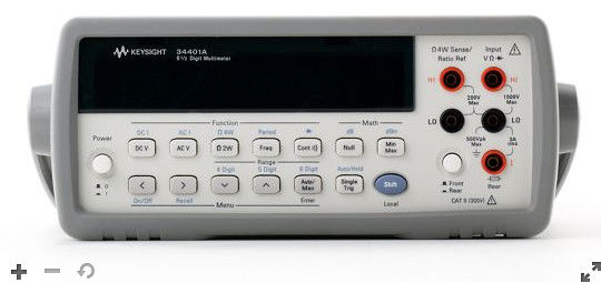 kopen Keysight Agilent 34401A 6,5-cijferige resolutie digitale multimeter met True RMS AC spanning en stroom en GPIB/RS-232 connectiviteit online vervaardiging