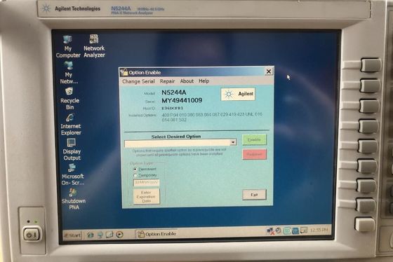 kopen Gebruikte Hoge Nauwkeurigheid Vector Netwerkanalyzer met 10 MHz tot 43,5 GHz Frequentie en 110 dB Dynamisch Bereik online vervaardiging
