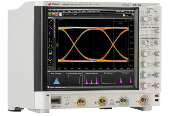 kopen Keysight Agilent High-Definition Oscilloscope DSOS804A met 8 GHz Bandbreedte, 4 Analoge Kanalen en 10-bit ADC online vervaardiging