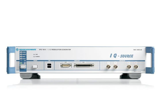 kopen Rohde en Schwarz AFQ100A I/Q-modulatiegenerator met 300 MHz-klokfrequentie, 1 Gsample-golfvormgeheugen en realtime-equalizer online vervaardiging
