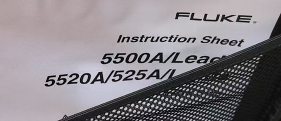 kopen Fluke 5500A/Leads 5520A/Leads Test Lead Set ontworpen voor gebruik op de 5500A Multi-Product Calibrators online vervaardiging