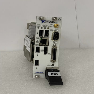 kopen National Instruments PXI-8820 PXI Controller met 132 MB/s Bandbreedte en Dual-Core Intel Celeron Processor LabVIEW Real-Time Compatibel online vervaardiging