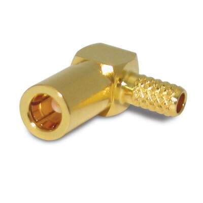 kopen Op schot gemonteerde SSMB mannelijke RF-coaxiale connector met IP67 waterdicht, DC-3GHz frequentiebereik en gouden contactafwerking online vervaardiging