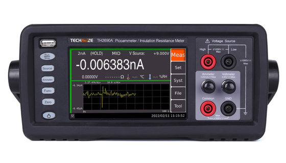 kopen Tonghui TH2690-serie Elektrometer Hoge weerstandsmeter met 0,01fA-resolutie 3000PΩ-bereik en 6,5 cijferige meting online vervaardiging