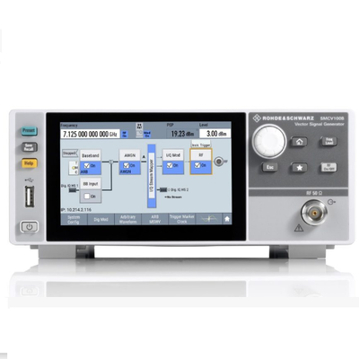 kopen Rohde Schwarz SMCV100B Vector Signal Generator met 4 kHz tot 6 GHz Range I/Q Modulatie en 5-inch Touchscreen online vervaardiging