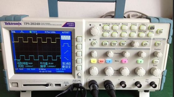 200MHz 4 de Oscilloscoop van de Kanalen Digitale Opslag, de Oscilloscoop van Tektronix TPS2024B