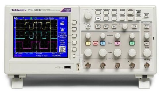 Bandbreedte 2GS/S van de Tektronixtds2024c de Analoog-numerieke Oscilloscoop 200MHz