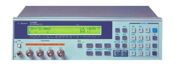 De Meting 34MS van de Keysight4338b Agilent Milliohm Meter 1KHz AC
