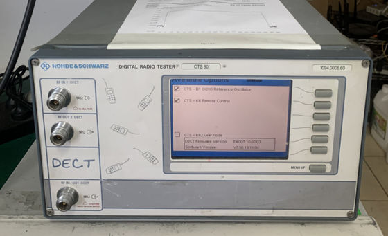 CTS60 Rohde & Schwarz Radio Communication Service Monitor met IEC/IEEE-Bus-interface