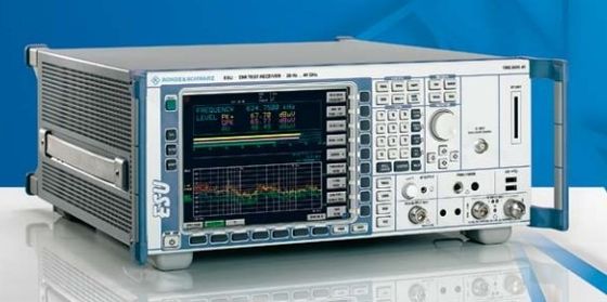 Een eenvoudige R&S®ESU8 EMI-ontvangertest 20 Hz tot 8 GHz