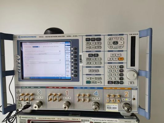Rohde And Schwarz ZVB20 Vector Network Analyzer 10 MHz tot 20 GHz 4 poort 3,5 mm