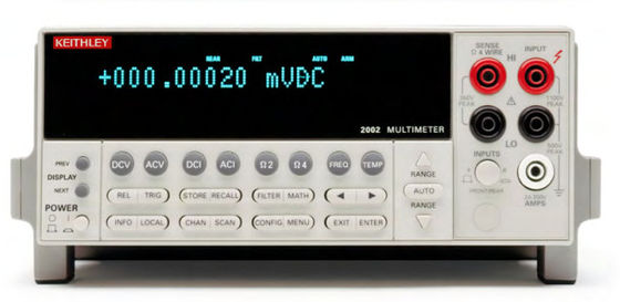Keithley 2002 8,5 cijfers digitale multimeter met 8K geheugen IEEE-488.2 en SCPI compatibel