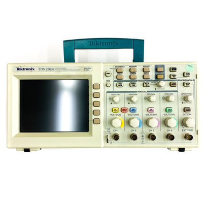 Tektronix TDS2024 Oscilloscoop 200MHz 4 Kanaal 2 GS/S Kleur