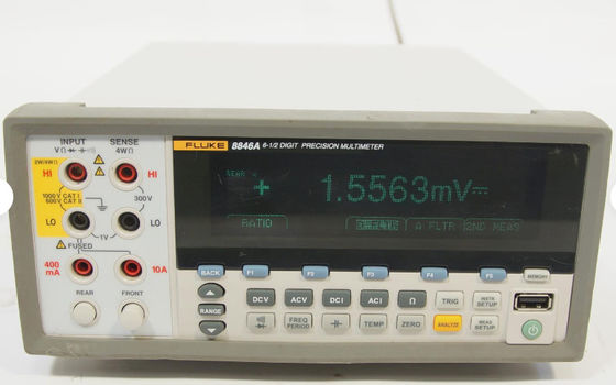Fluke 8846A Elektronische test- en meetapparatuur 6,5 cijfers nauwkeurige multimeter