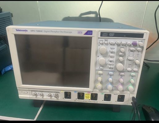 Gebruikte Tektronix DPO72004C Digitale Fosfor Oscilloscoop 20 GHz 4 analoge kanalen