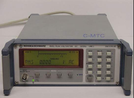 Gebruikte Rohde And Schwarz URE3 PEAK/RMS Voltmeter RF-vermogenmeter