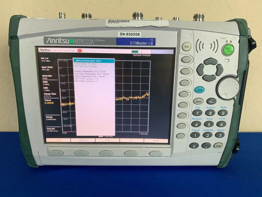 Anritsu BTS Master MT8222A Basistation Analyzer 10 MHz tot 4 GHz