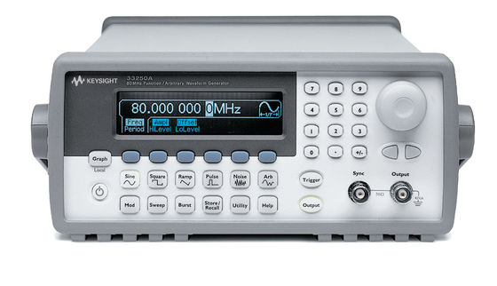 Keysight 33250A Functie / Willekeurige golfvormgenerator, 80 MHz RS-232 IO-connectiviteit ondersteund