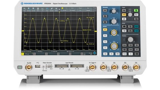 Rohde en Schwarz RTB2002 RTB2004 oscilloscoop 4 kanaal 300MHz in volledige werkomstandigheden