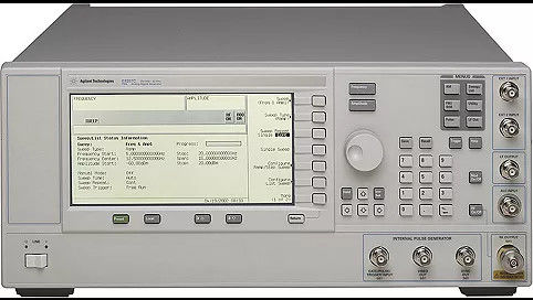 Keysight Agilent E8257C PSG CW en Analog Signal Generator Voorgebruikt met frequentiebereik van 250 KHz tot 40 GHz