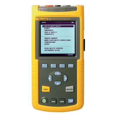 FLUKE 43B POWER ANALYZER 4 uur Bedieningstijd