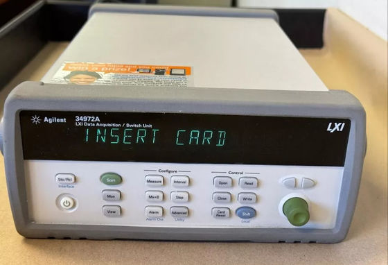Keysight Agilent 34972A LXI Data Acquisition Unit met 1 Gbit LAN en USB 2.0 volledig getest