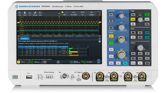 100 MHz tot 1 GHz RTM3000 oscilloscoop met 80 interleaved maximaal geheugen en 2/4 kanalen