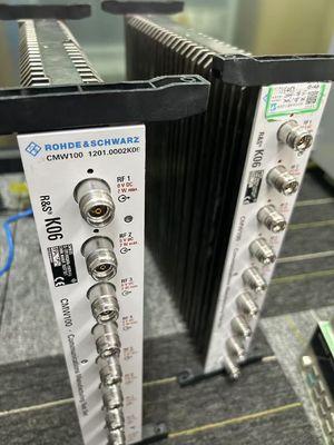 Rohde & Schwarz CMW100 Rohde & Schwarz CMW100 5G Communications Manufacturing Test Set R & S K06 CMW-S16E