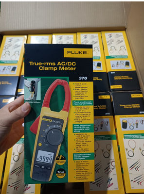 Fluke 376 FC True-RMS AC/DC Clamp Meter met iFlex, leidingen en zachte behuizing
