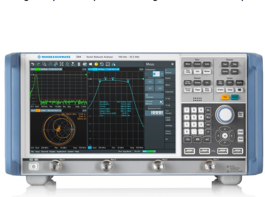 R&S ZNB40 Vector Network Analyzer VNA with 9 kHz to 43.5 GHz Frequency Range 140 dB Dynamic Range and 98 dB Power Sweep